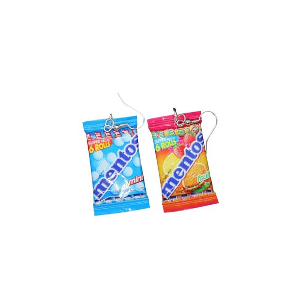 Mini Brands / Mentos candies earrings - Picture 3 of 5